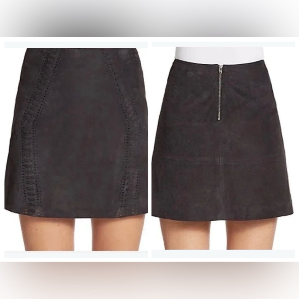 Rebecca Minkoff Suede Skirt Size 0